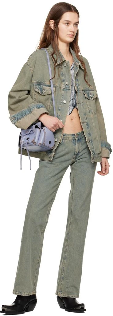 Acne Studios Blue 2005 Delta Slim Fit Jeans 4