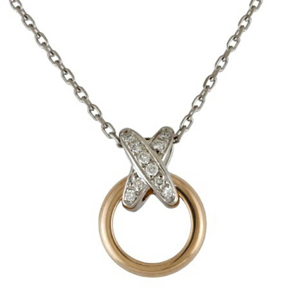 Chaumet pink  pink  (18K)   (18K) Necklace (Pre-Owned)