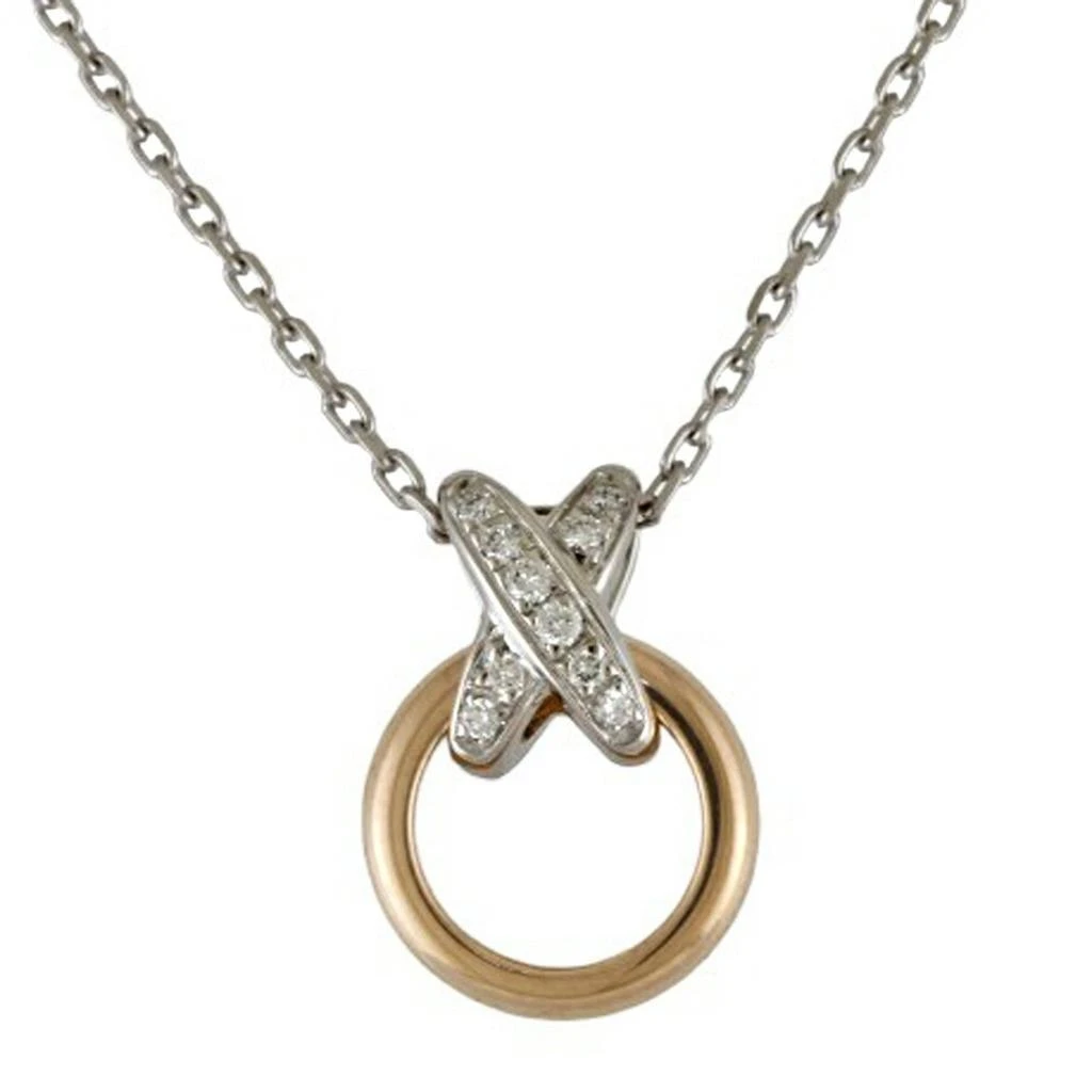 Chaumet pink  pink  (18K)   (18K) Necklace (Pre-Owned) 1