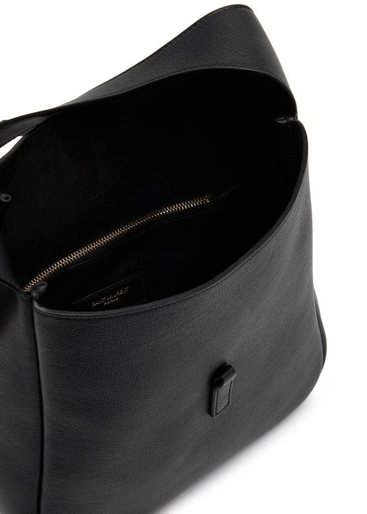 Yves Saint Laurent Le 5 à 7 small leather hobo bag 4