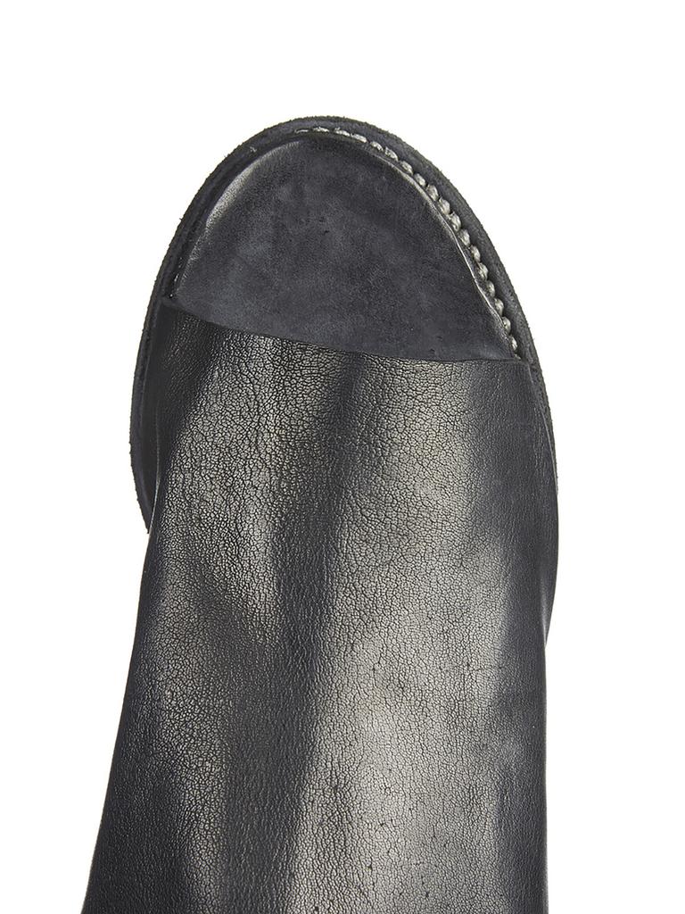 サンダル・ミュール GUIDI Women Sandals XE95C BL Black guidi LEATHER SANDAL - Sandals - BeyondStyle