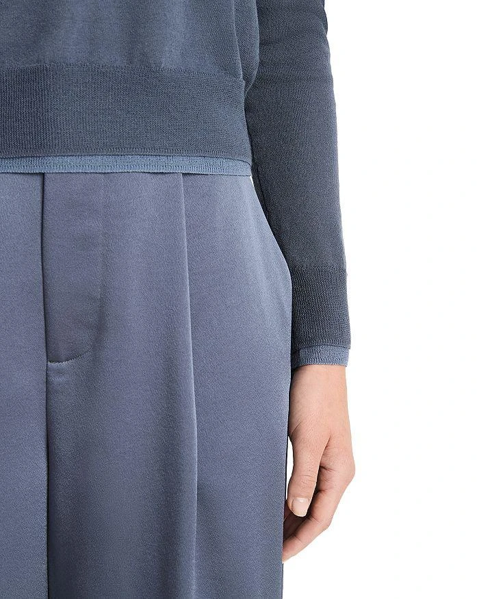 Vince Double Layer Mock Neck Sweater 4