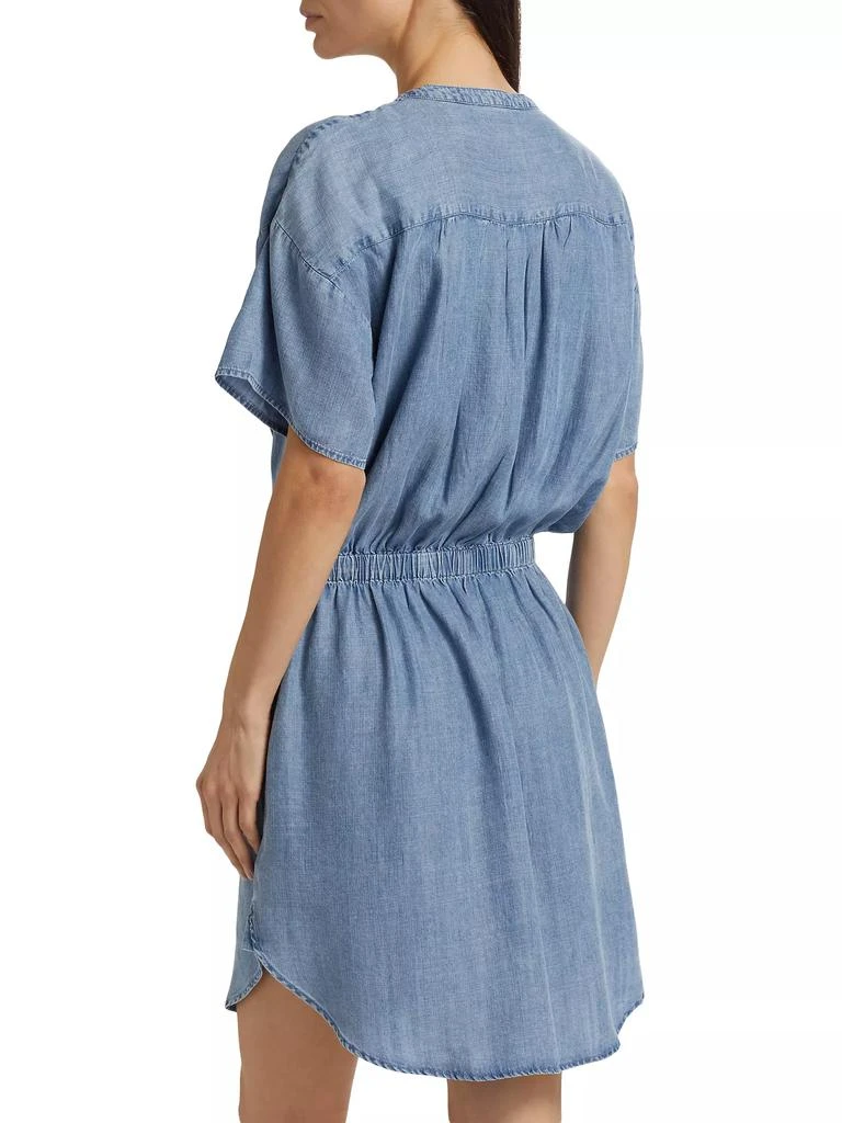 Splendid Raquel Denim Button-Front Minidress 5