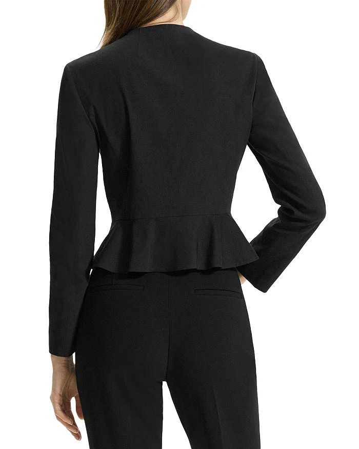 Theory Cropped Peplum Jacket 2