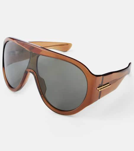Bottega Veneta Scudo shield sunglasses 4