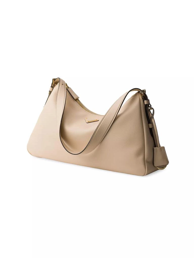 Prada Prada Aimée Large Leather Shoulder Bag 2
