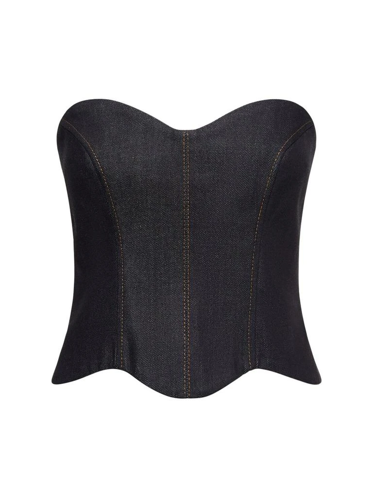 Aya Muse Hyn Strapless Cotton Top 1