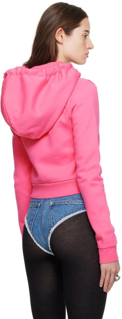 ABRA Pink Zip Hoodie 3