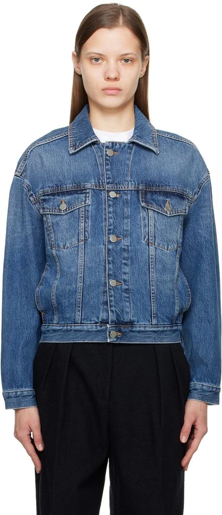 Loulou Studio Blue Dave Denim Jacket 1