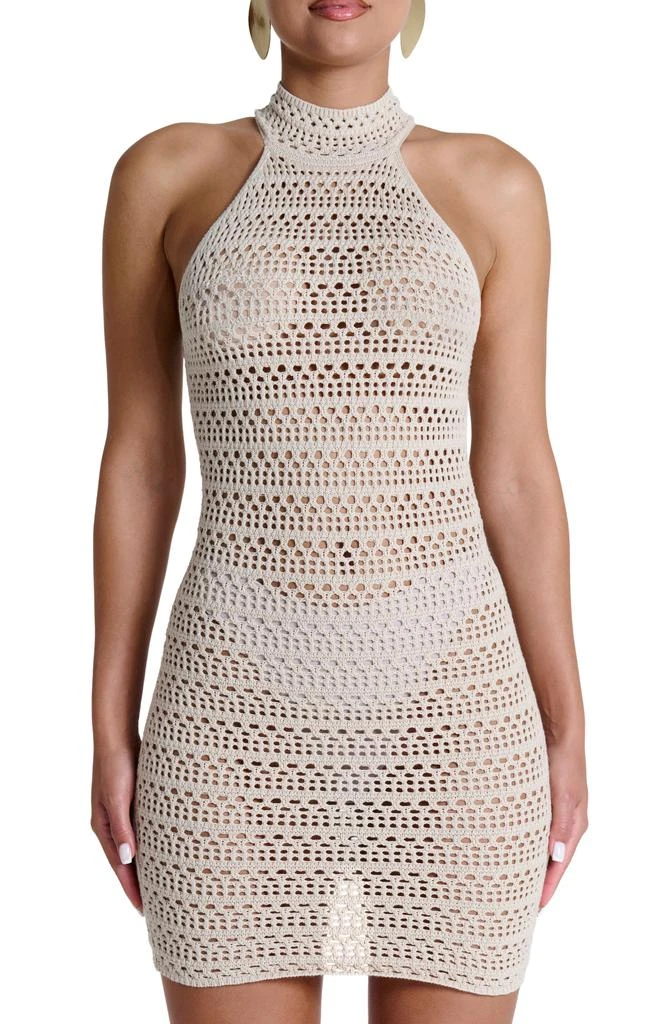 thurley bluebell print mini dress ST