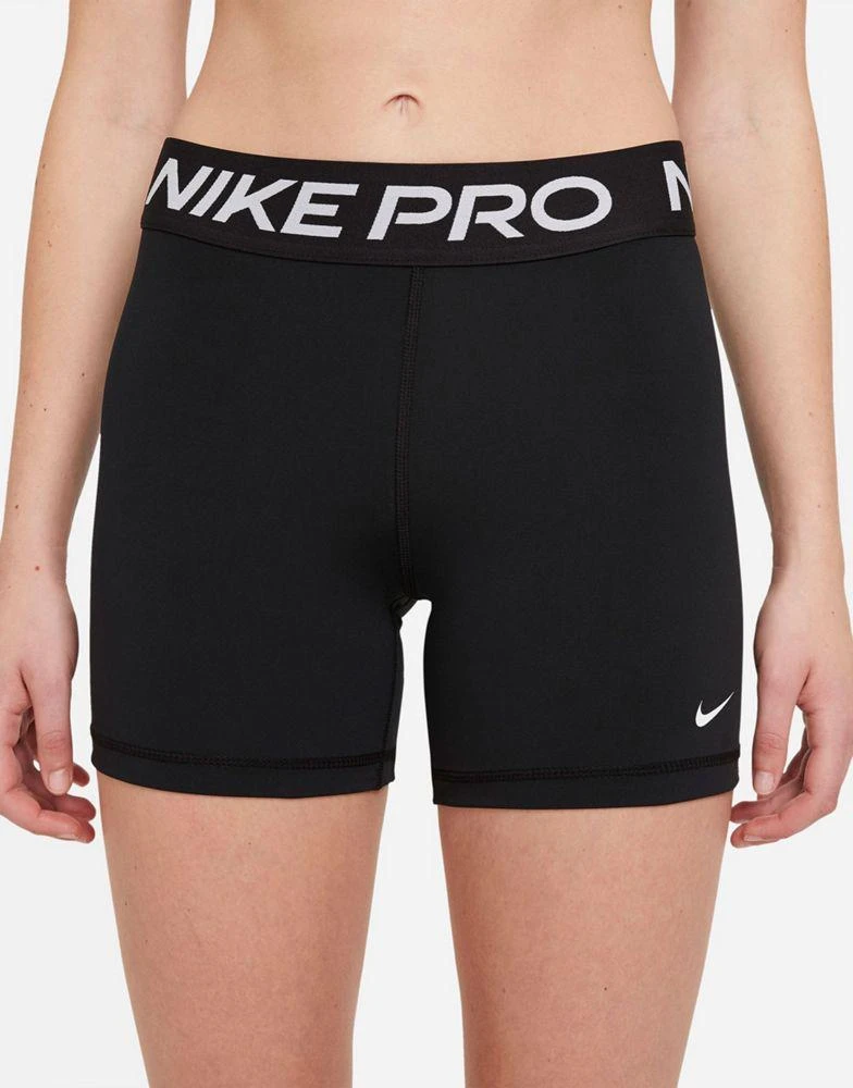 NIKE Nike Pro Training 365 5 inch legging shorts in black 4