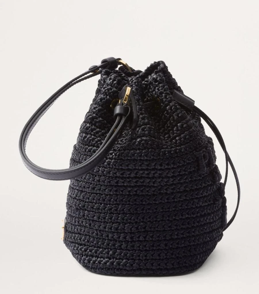 Prada Woven Re-Edition 2005 Bucket Bag 6