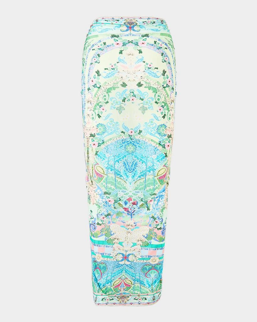 Camilla Midsummer Mosaics Multiwear Long Sarong Coverup 7