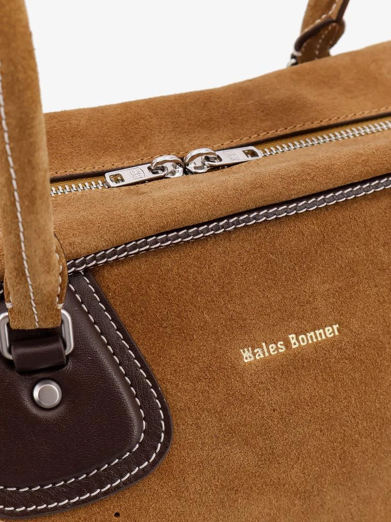 Adidas Suede travel bag with leather details 5