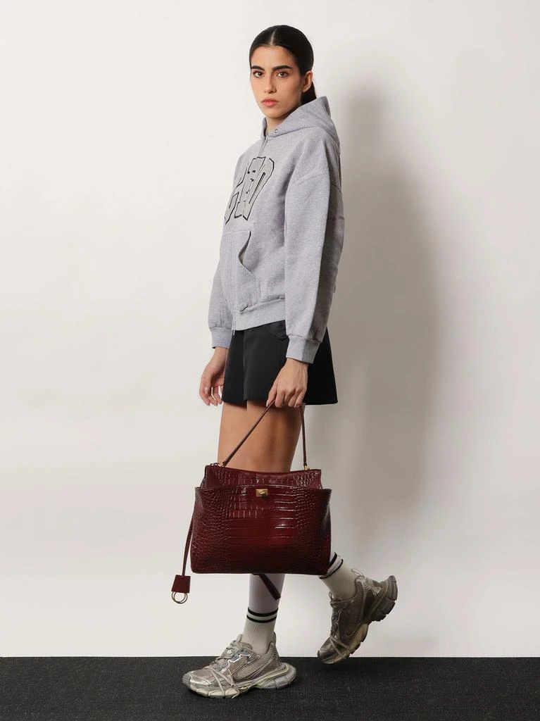 Balenciaga Cotton hooded sweatshirt 2