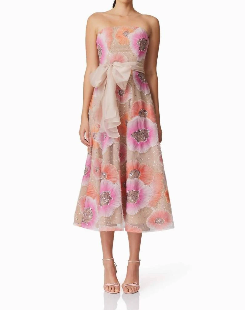 white christmas dresses Elliatt Selene Maxi Dress – TrenLend