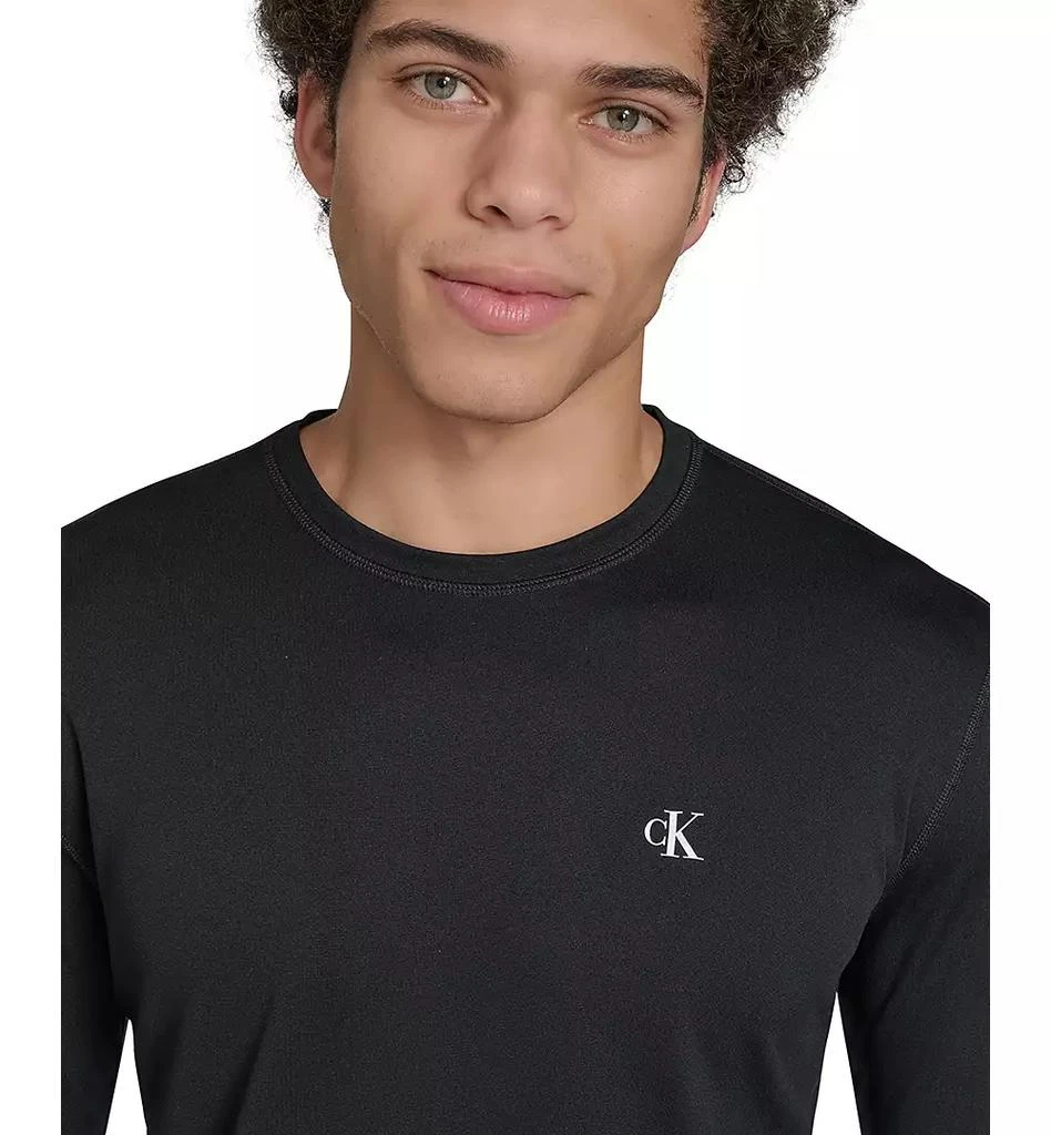 Calvin Klein Men's Monogram Long-Sleeve Swim Rash Guard 5