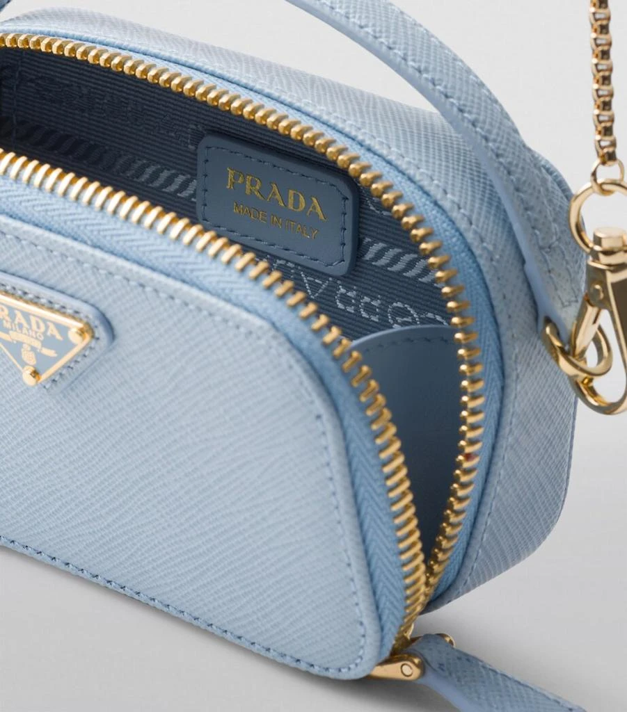 Prada Saffiano Leather Mini Pouch 5