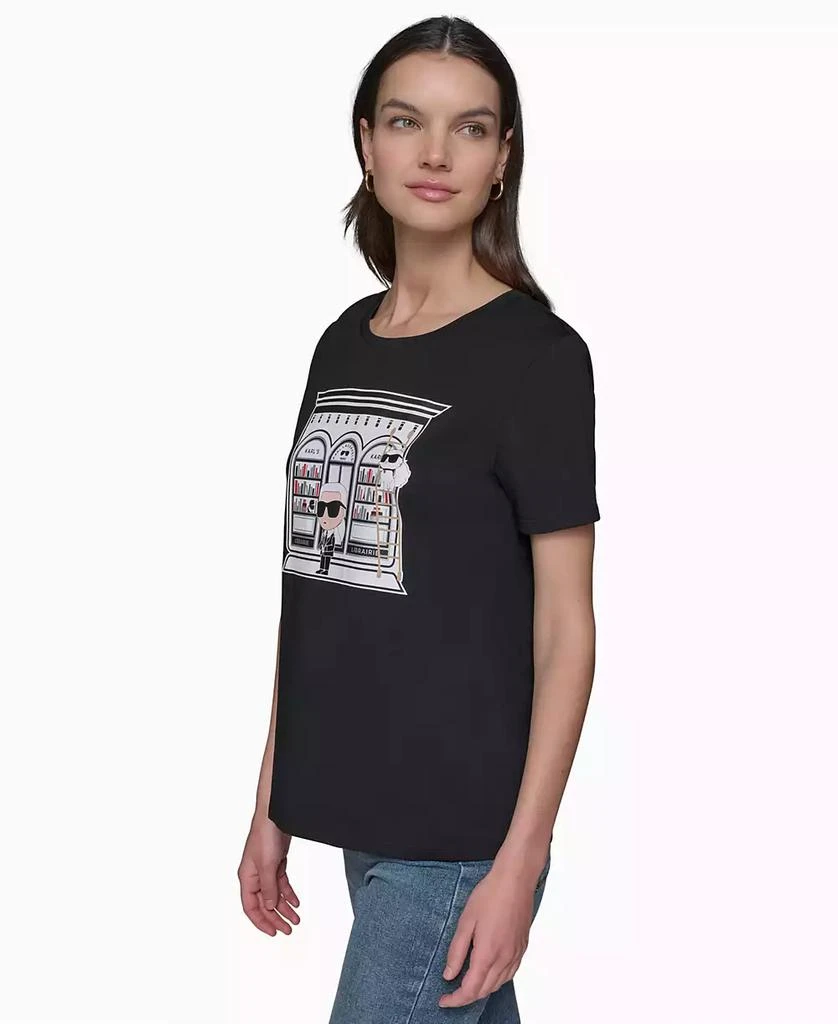 Karl Lagerfeld Paris Women's Graphic T-Shirt 2