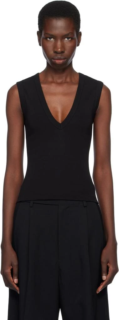 FLORE FLORE Black Dewi Tank Top 1