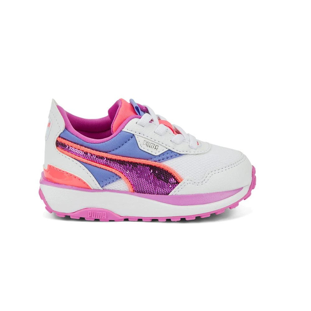 Puma Cruise Rider Glitzy Ac Lace Up Sneakers (Infant)