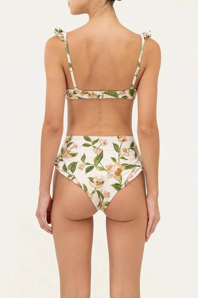 Agua by Agua Bendita Agua By Agua Bendita - Kiwi Orquidea Bikini Top 2