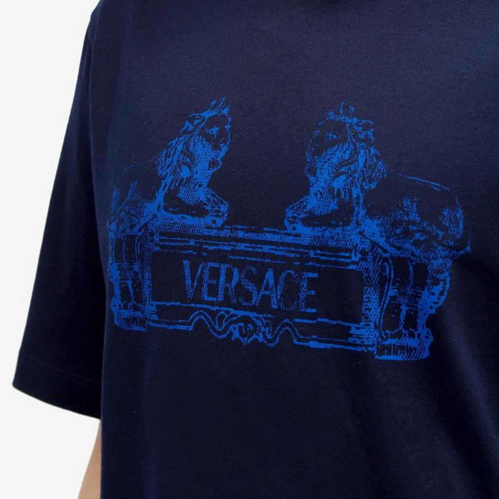 Versace Versace Cartouche Print Tee 5