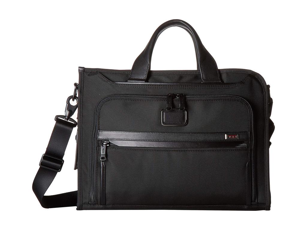 Tumi Alpha 3 Slim Deluxe Portfolio - Briefcases - Free