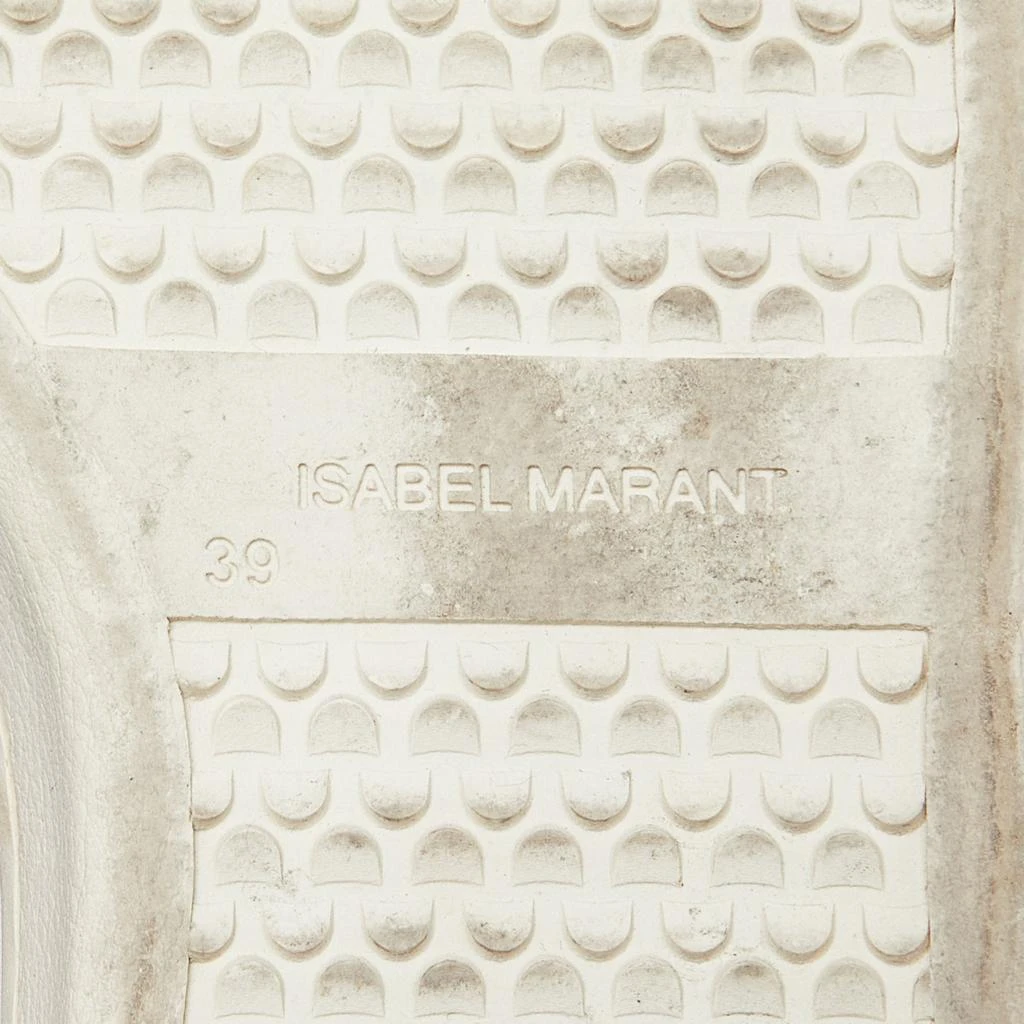 Isabel Marant Isabel Marant White Leather Etoile Bart Low-Top Sneakers Size 39 7
