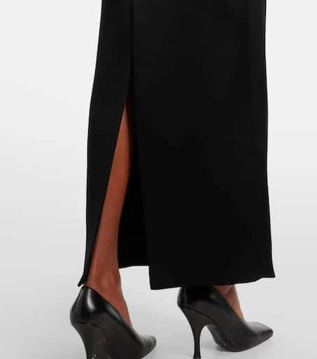Khaite Chet satin maxi skirt 5