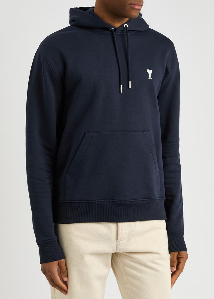 AMI Logo hooded cotton sweatshirt