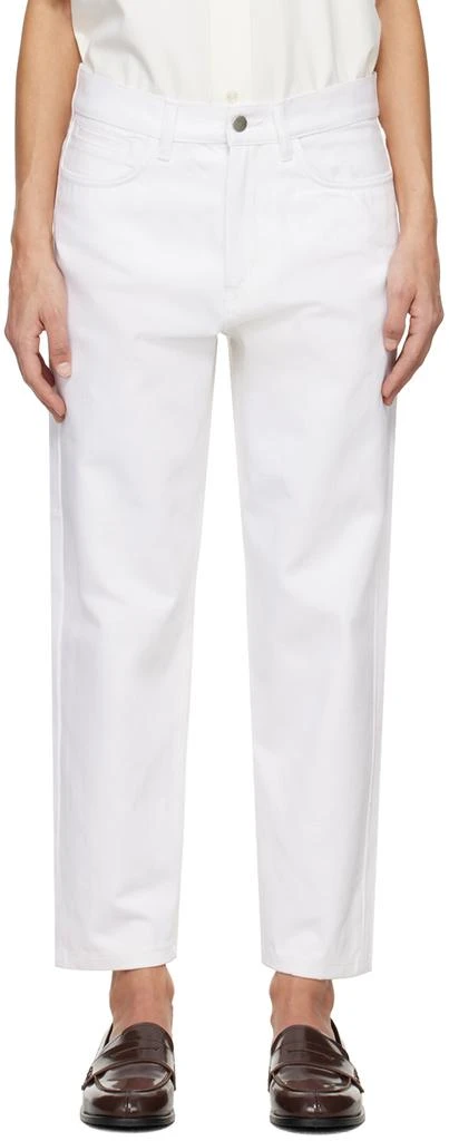 Studio Nicholson White Avanti Jeans