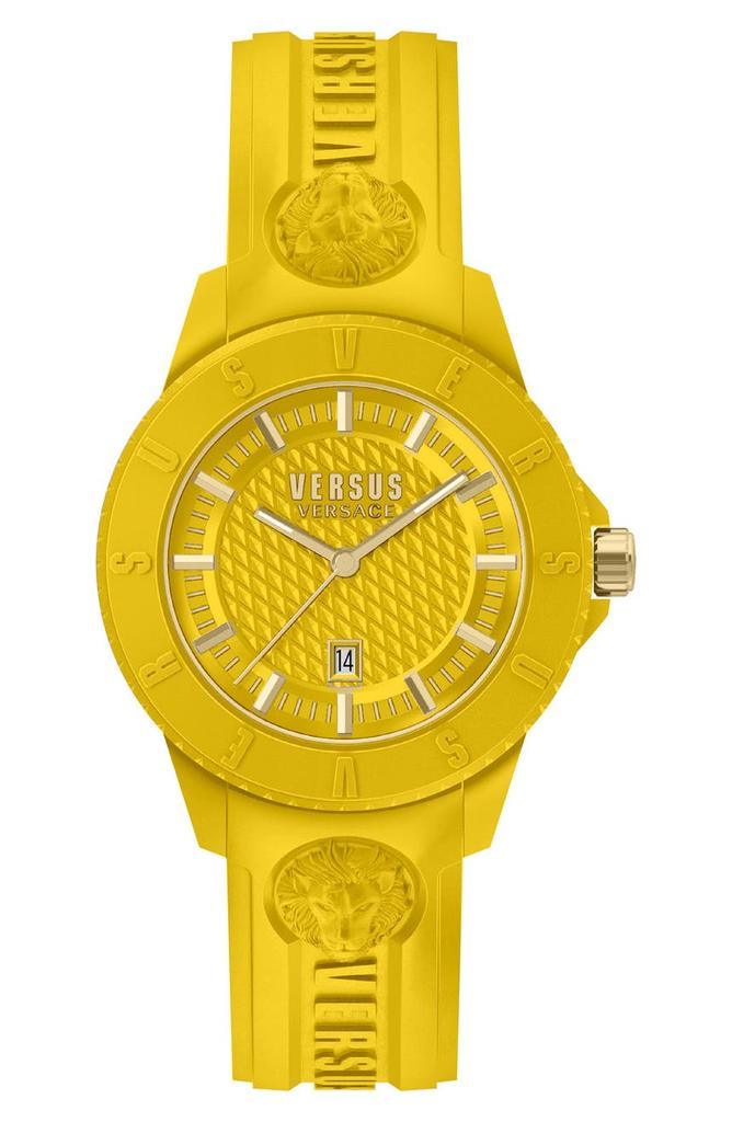 Versus Versace Versace Men's Tokyo R Silicone Strap Watch, 43mm x 10.5mm