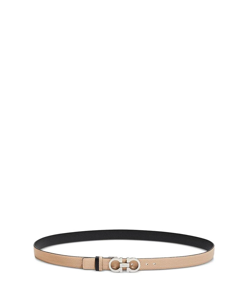 Salvatore Ferragamo Salvatore Women's Skinny Gancini Belt 1