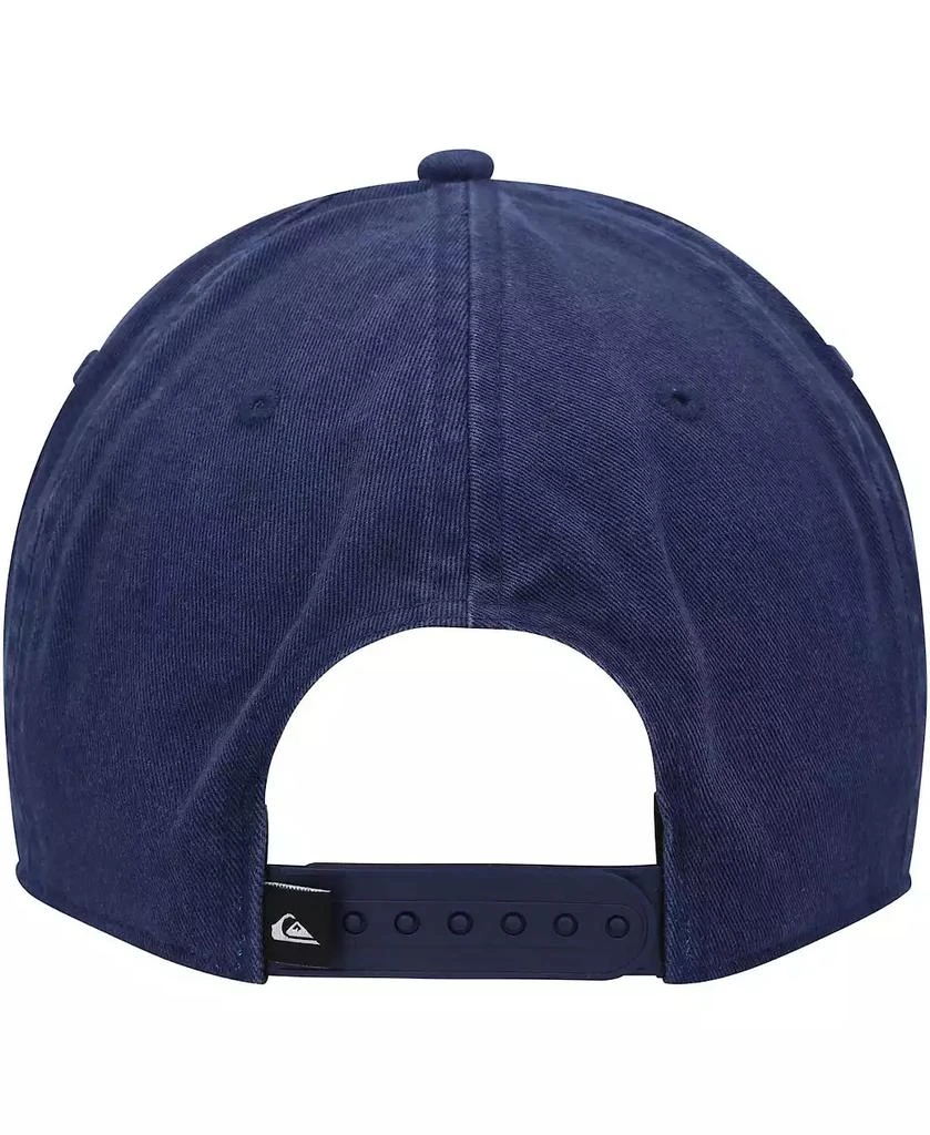 Quiksilver Men's White/Navy Take A Hike Snapback Hat 3
