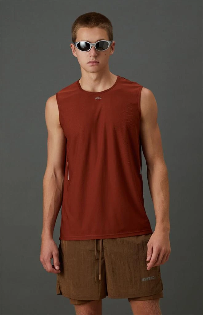 A.R.C. Active Burnt Orange Performance Tank Top 3