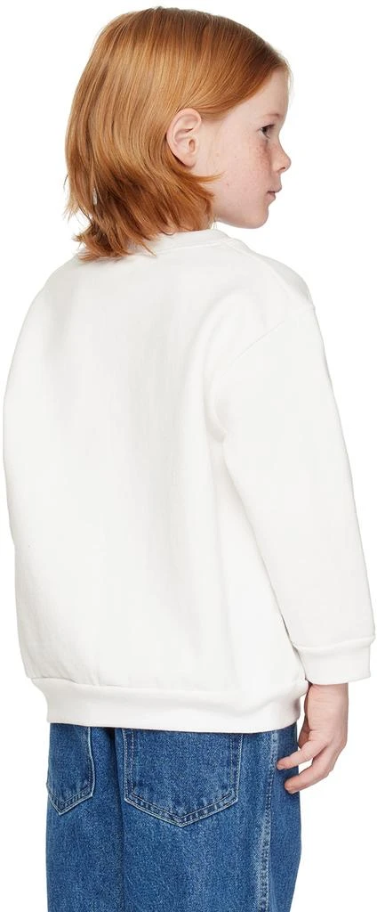 Dime Kids White Club Sweatshirt 3