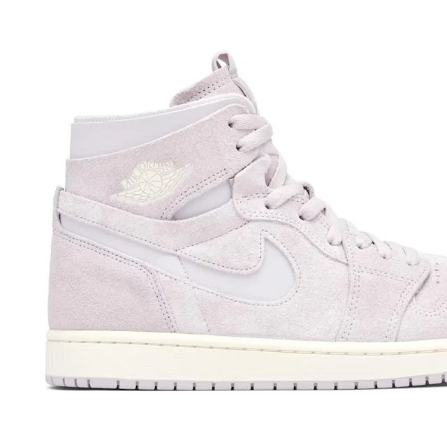 Jordan Women
s Air  1 Zoom CMFT CT0979-500 Sneakers Light Mauve High Top Shoes 5