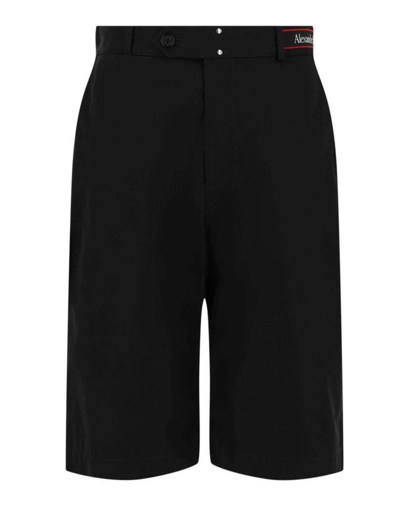 Alexander McQueen Logo Tape Shorts 1