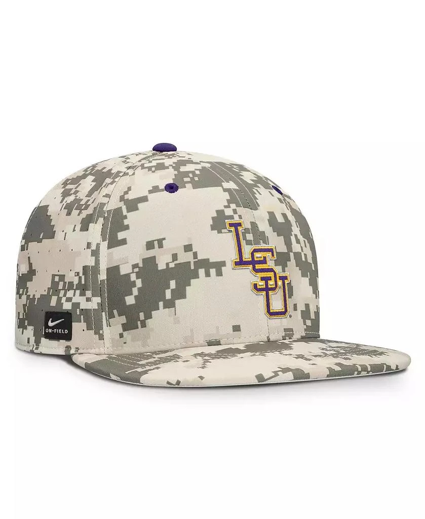 NIKE Men's Digital Camo LSU Tigers 2025 Dugout True Performance Fitted Hat 5