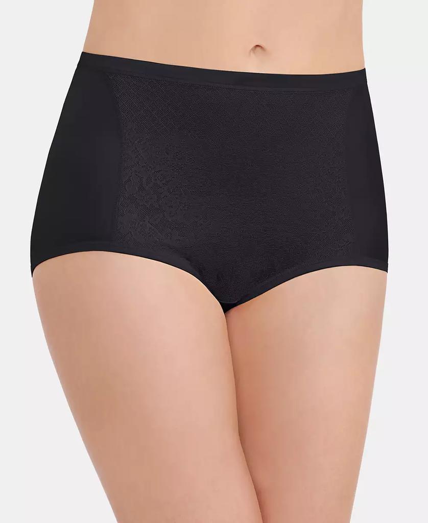 Vanity Fair Women's Smoothing Comfort with Lace Brief Underwear