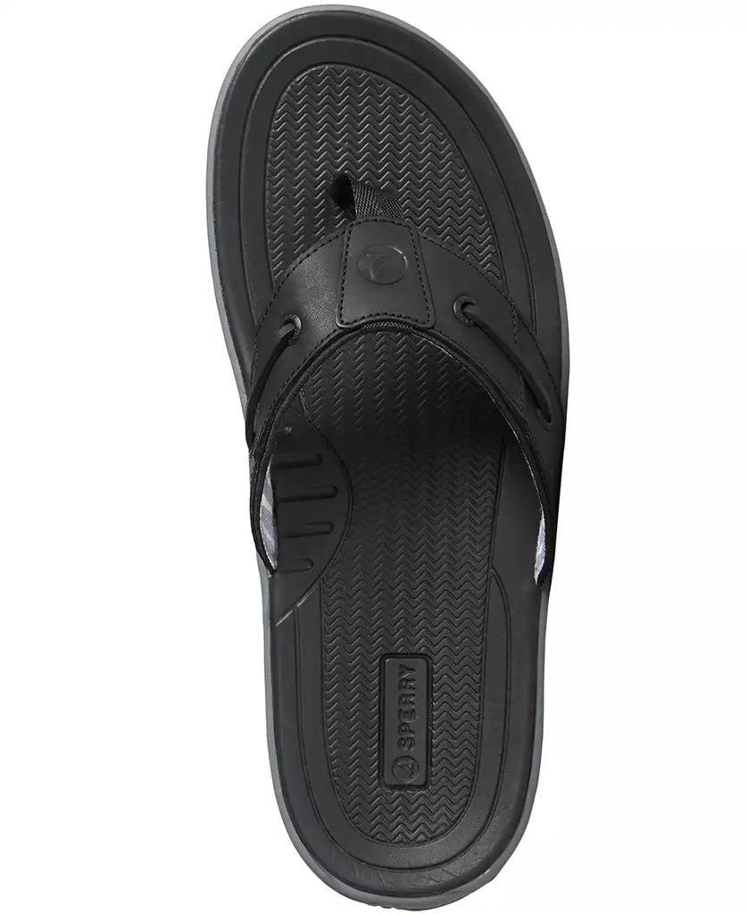 Sperry Men's Baitfish Thong Leather Sandals 6