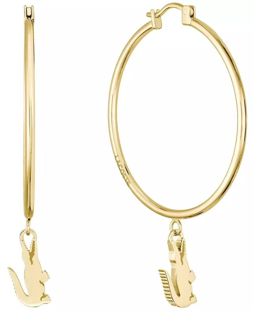 Lacoste Women's Crocodile IP Plated Bracelet 1