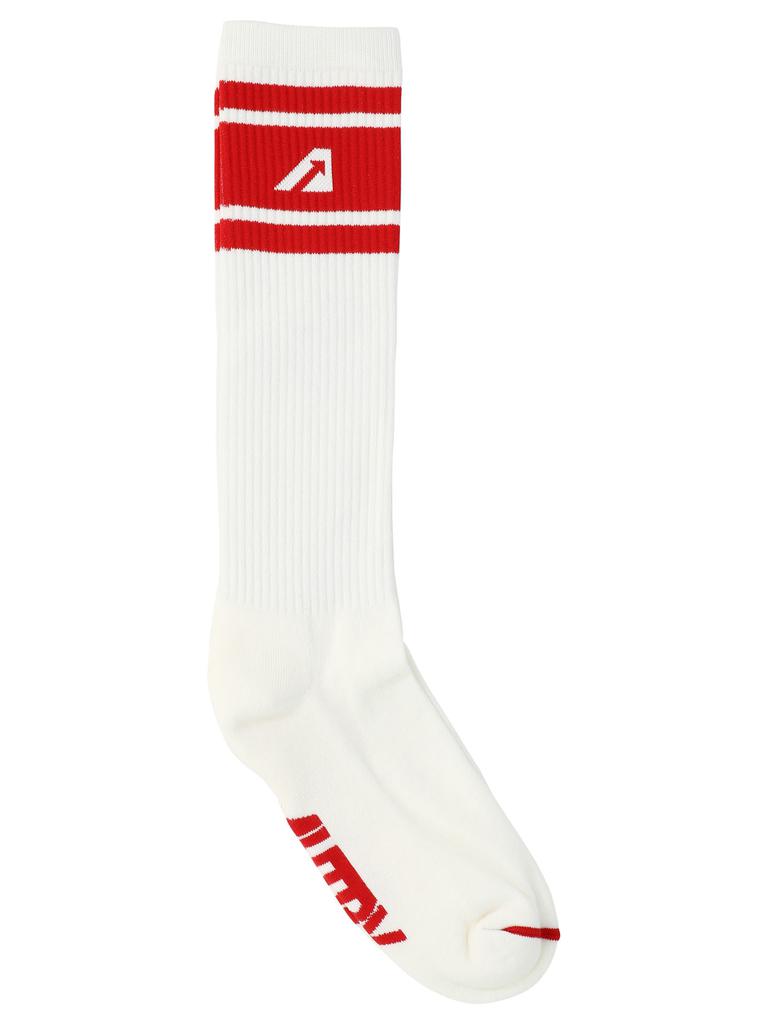 Autry SOCKS WITH JACQUARD LOGO