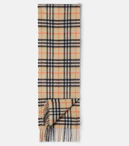 Burberry Burberry Check cashmere scarf 3