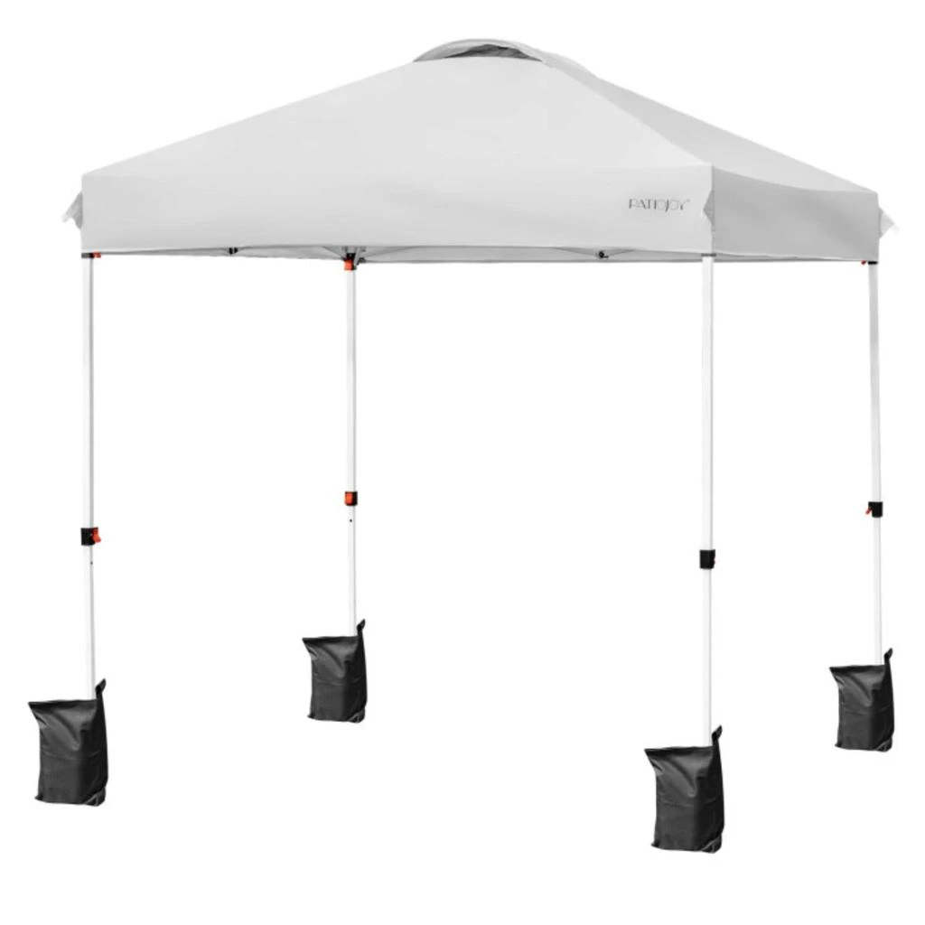 Hivvago 6.6Â  x 6.6 Feet Outdoor Pop Up Camping Canopy Tent with Roller Bag-Blue 4