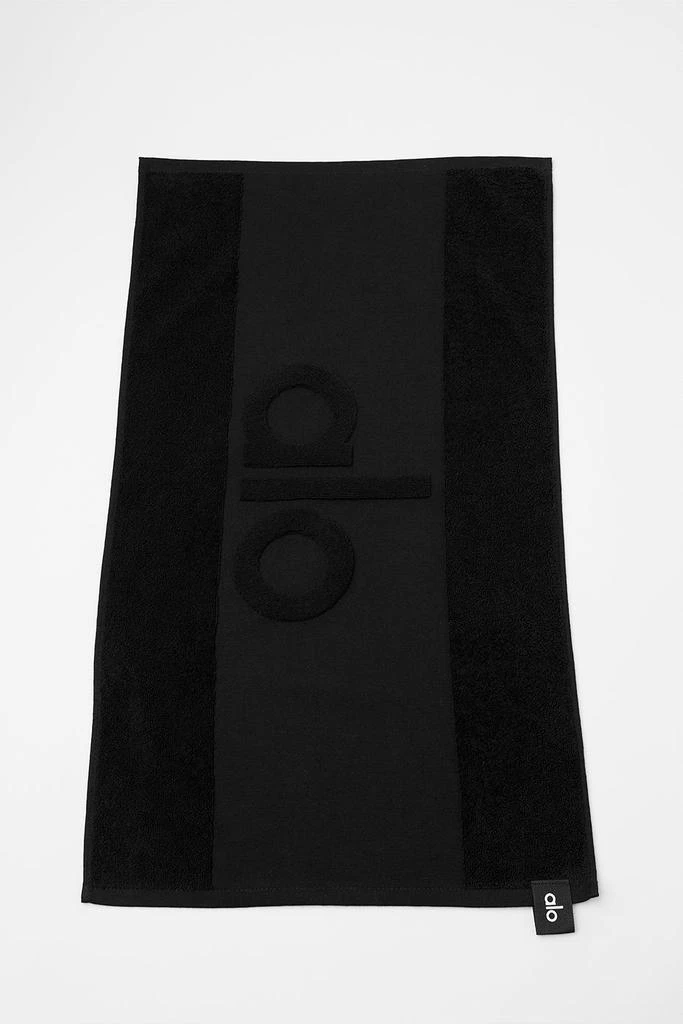 Alo Keep It Cool Gym Towel - Black 2