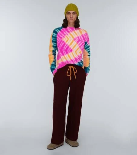 The Elder Statesman Zig dyed cashmere sweater 2