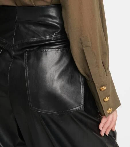 Balmain High-rise paperbag pants 5