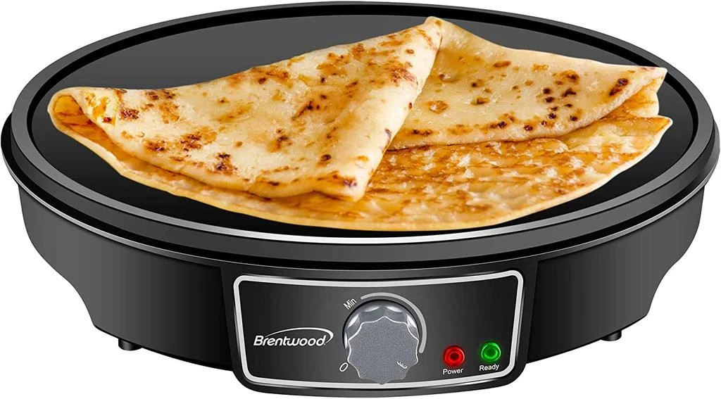 BRENTWOOD Brentwood TS-602BK 12-Inch Electric Non-Stick Crepe Pancake Maker Black 1
